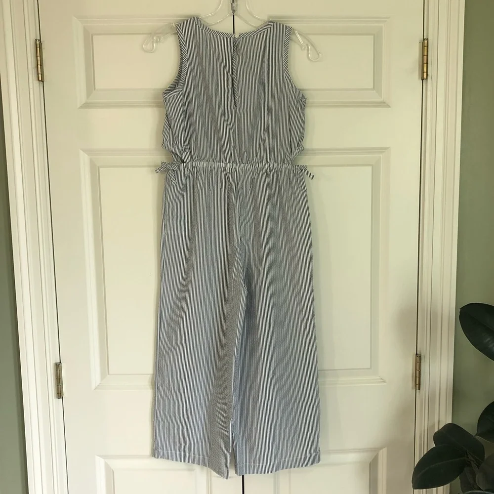 NWOT Carter’s Striped Seersucker Jumpsuit, Size 12